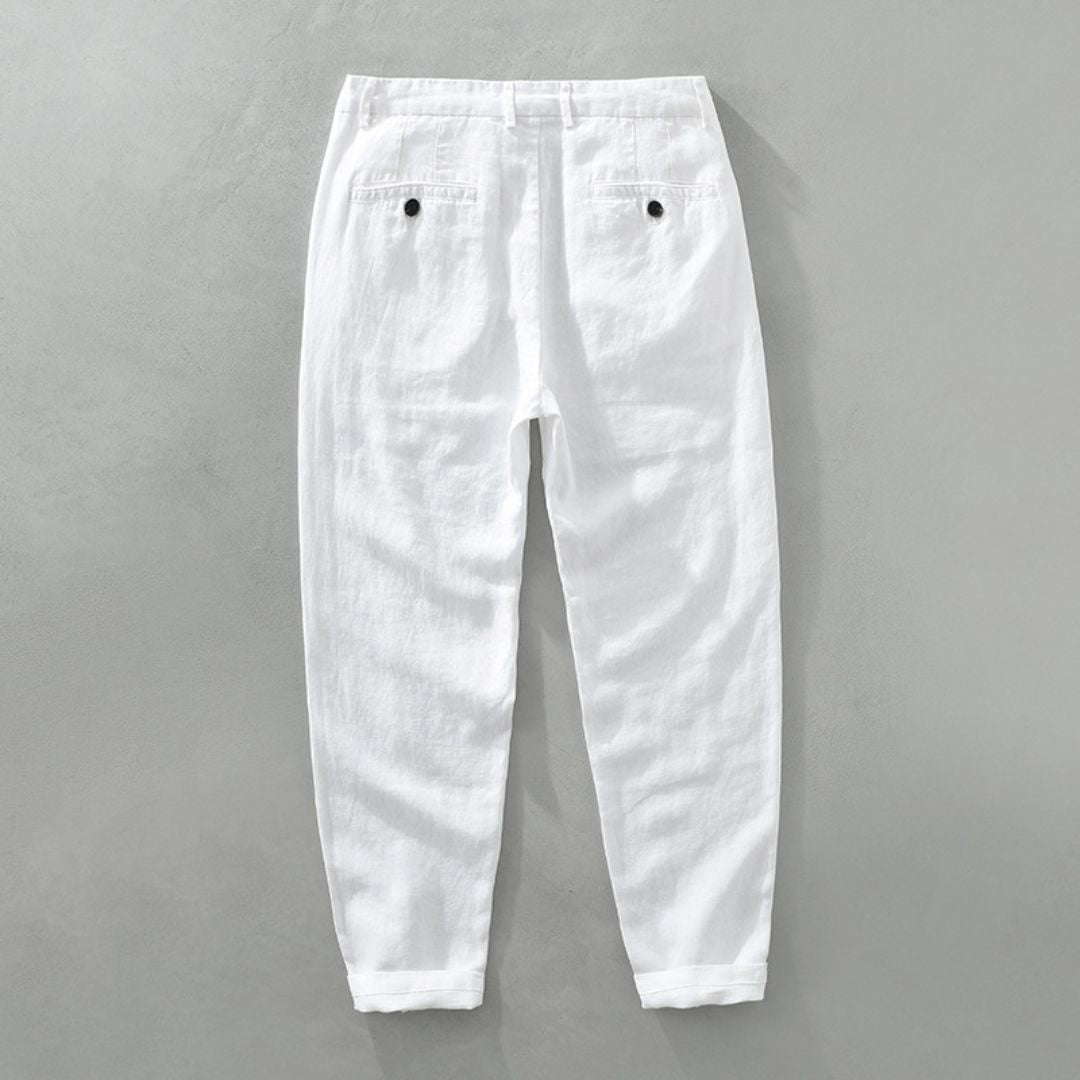 Bart | STRAIGHT LINEN PANTS