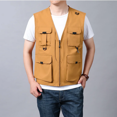 Saul | BREATHABLE MULTI-POCKET CARGO VEST