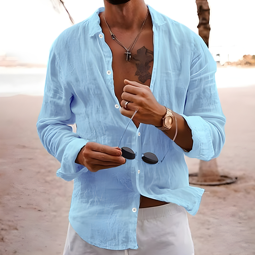 Phillip | NATURAL COTTON SUMMER SHIRT