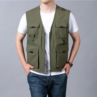 Saul | BREATHABLE MULTI-POCKET CARGO VEST