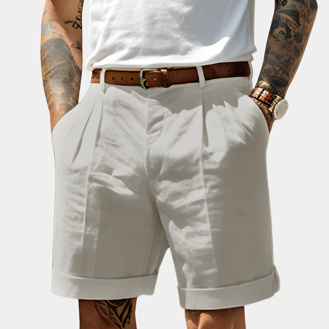 Ross | ELEGANT BERMUDA SHORTS IN BREATHABLE COTTON