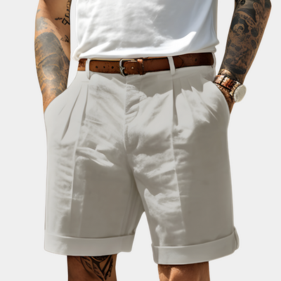 Ross | ELEGANT BERMUDA SHORTS IN BREATHABLE COTTON