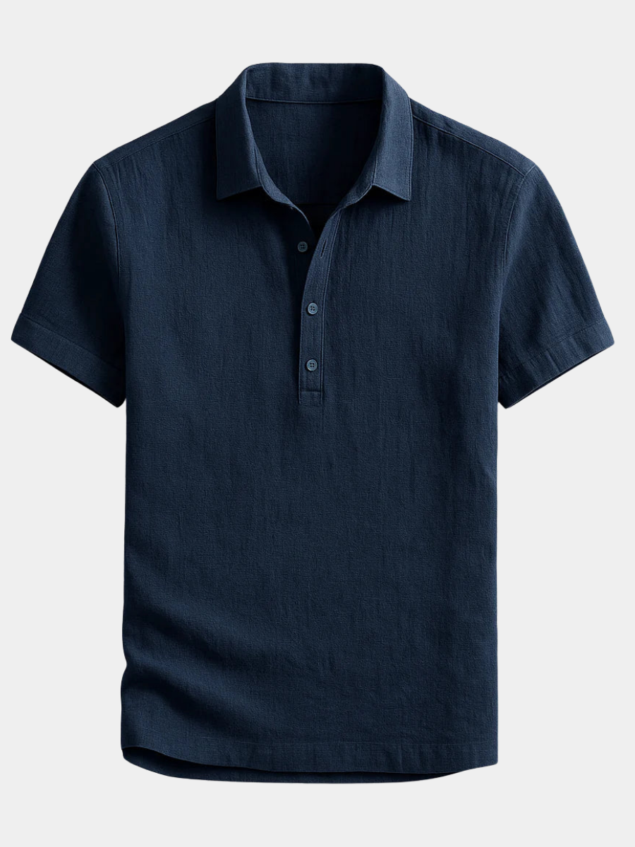 Calvin | LINEN POLO SHIRT