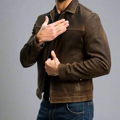Remy | ZIP-UP LEATHER JACKET