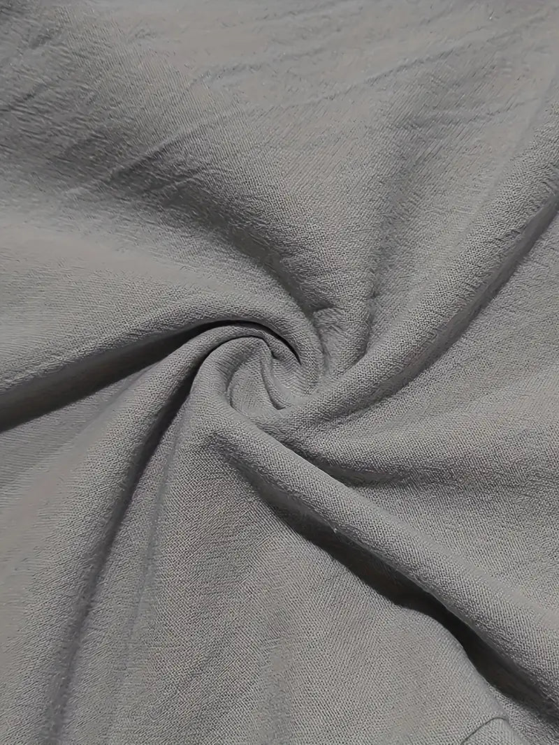 Yves | WIDE-LEG LINEN PANTS WITH DRAWSTRING