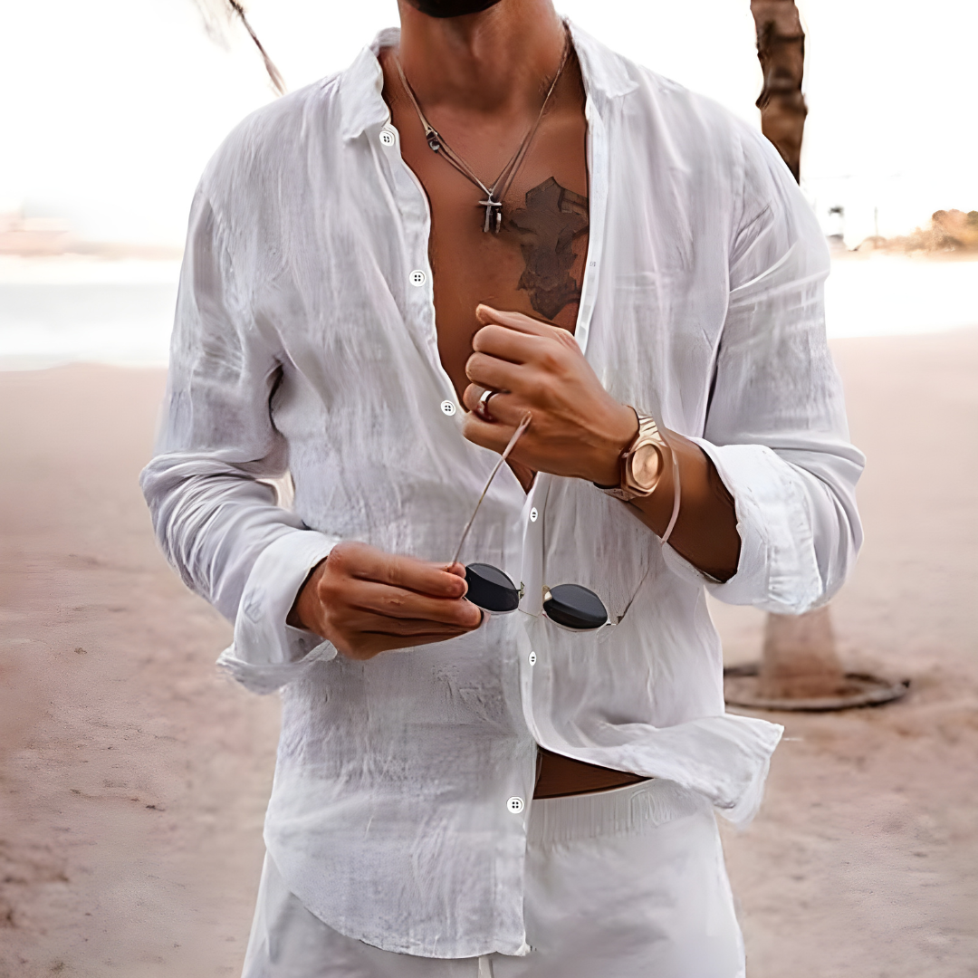 Phillip | NATURAL COTTON SUMMER SHIRT