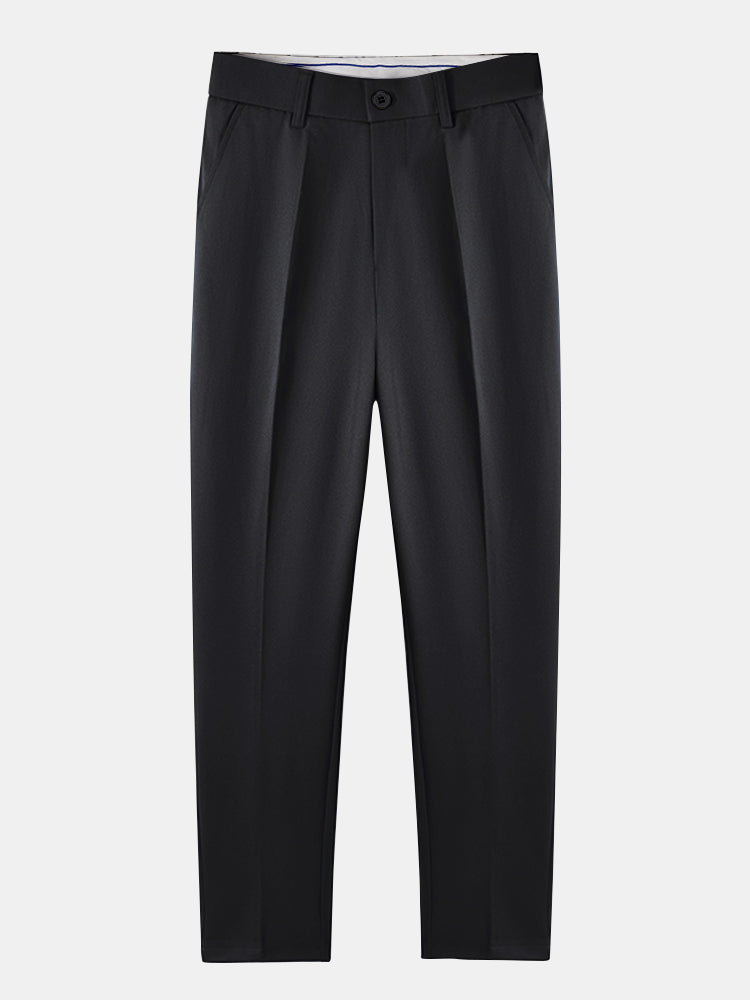 Enrique | GEOMETRIC JACQUARD POLO SHIRT & SLIM FIT TAPERED PANTS