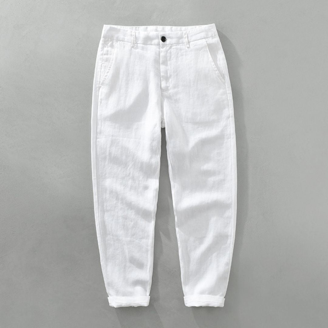 Bart | STRAIGHT LINEN PANTS