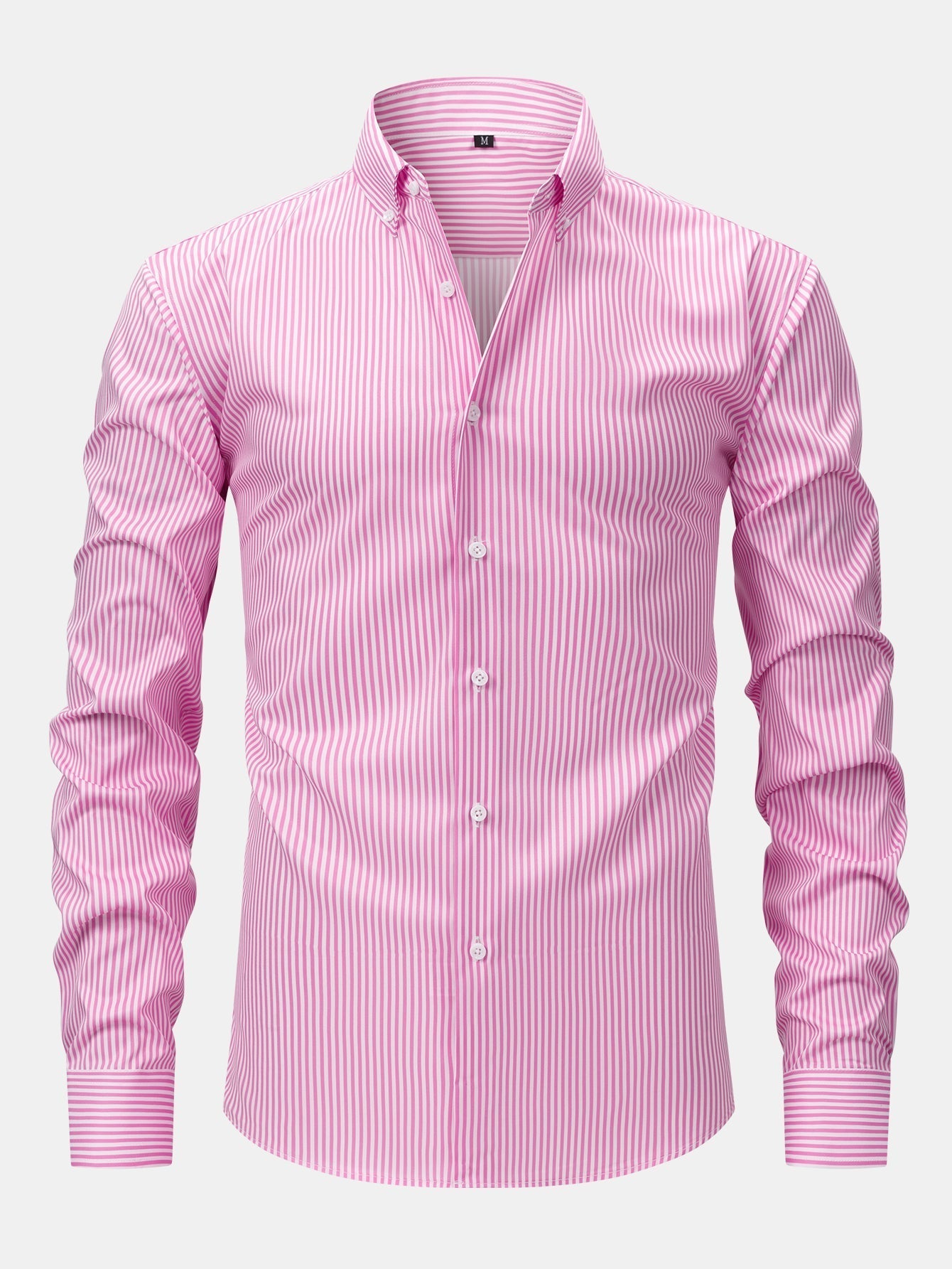 Nick | STRIPED LONG SLEEVE BUTTON-DOWN SHIRT