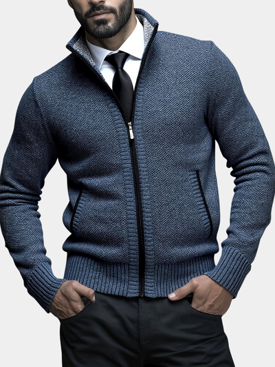 Tom | LUXURY MEN'S VEST WITH ZIP