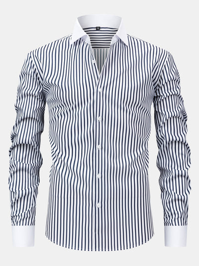Richard | WINCHESTER STRIPED SHIRT & SLIM FIT TROUSERS