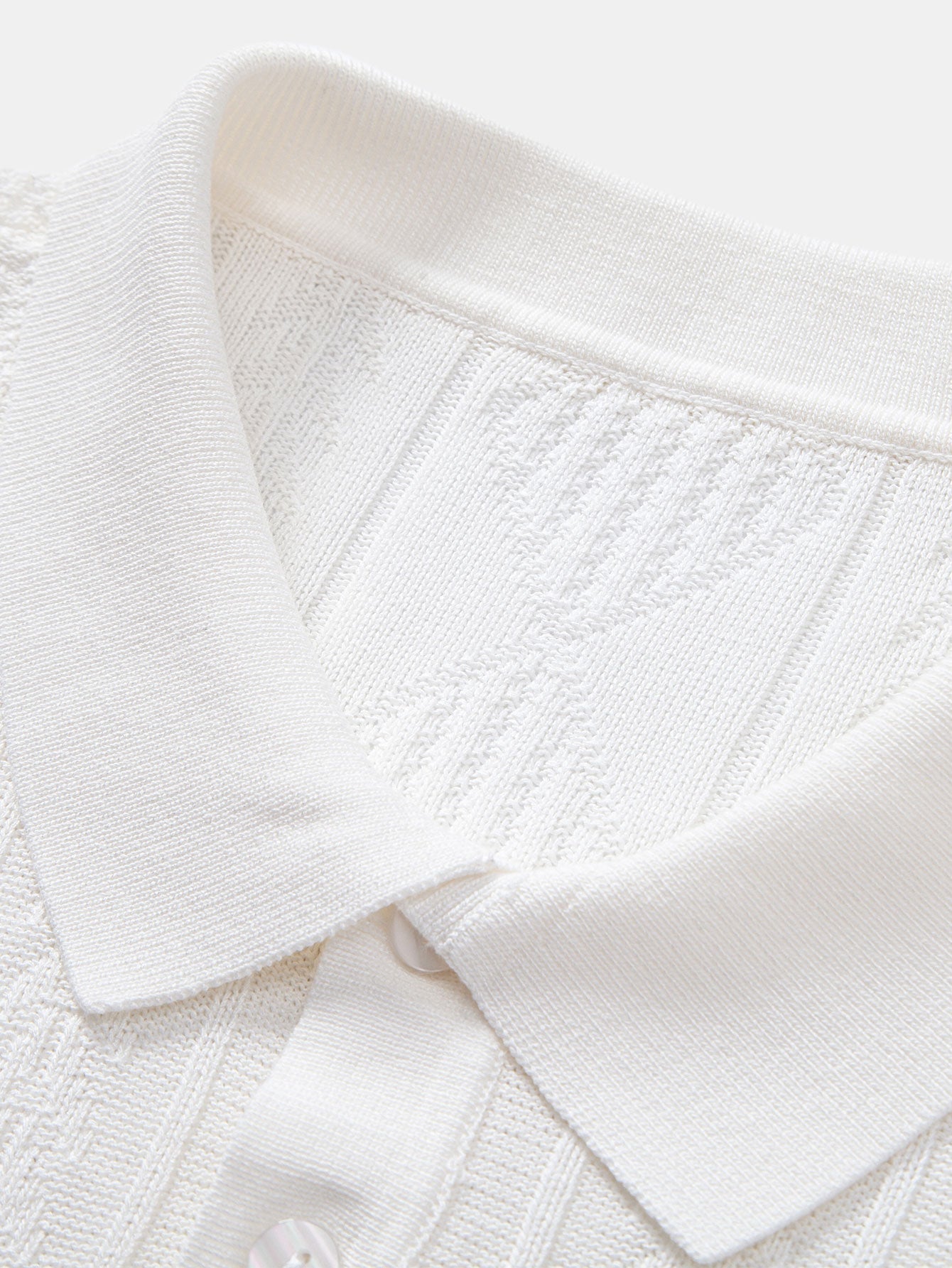 Enrique | GEOMETRIC JACQUARD POLO SHIRT & SLIM FIT TAPERED PANTS