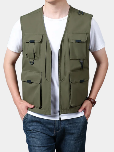 Saul | BREATHABLE MULTI-POCKET CARGO VEST