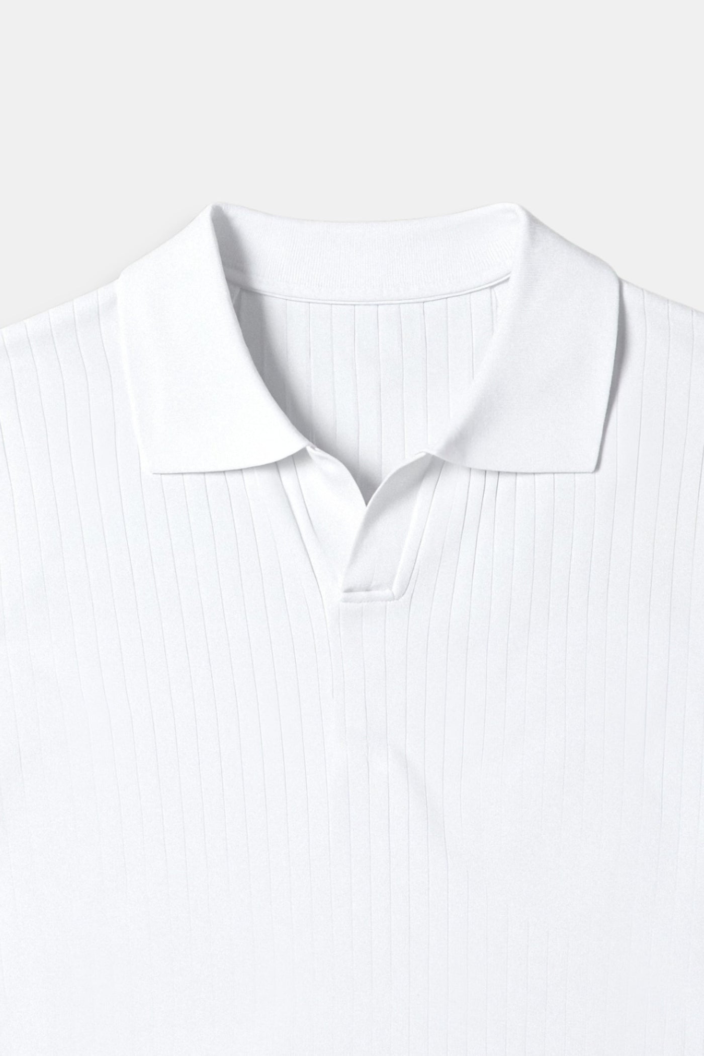 Chris | Ribbed Cotton Polo Shirt