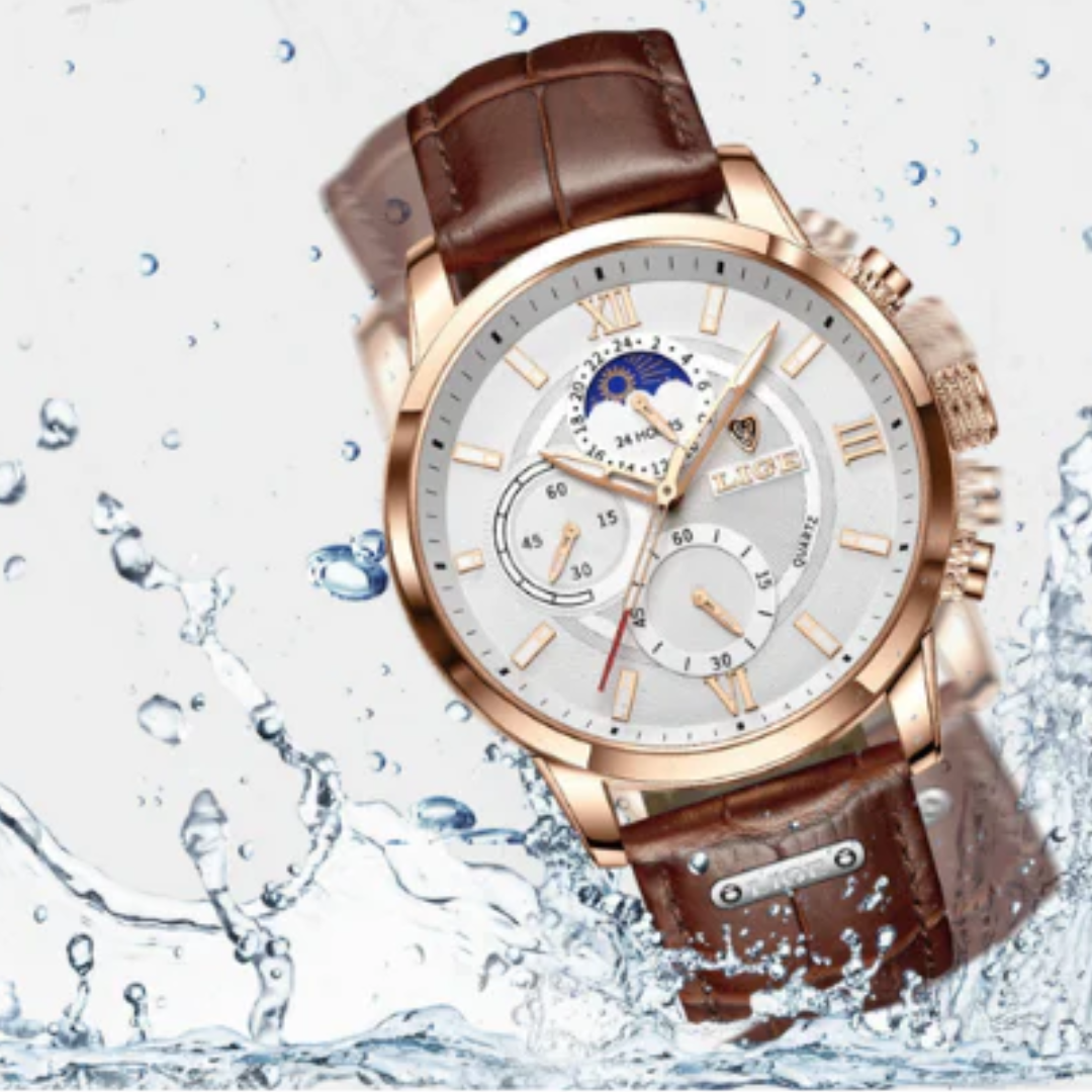 Terence | Classic Watch – Refined Style & Waterproof Function