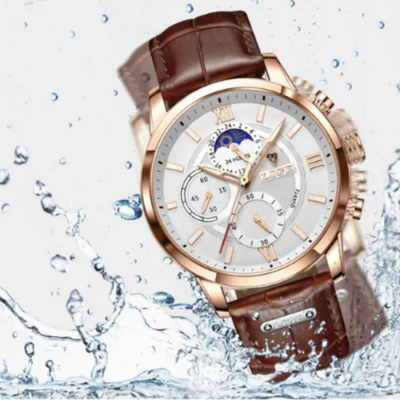 Terence | Classic Watch – Refined Style & Waterproof Function