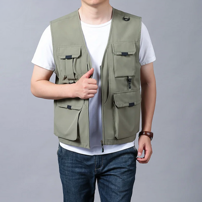 Saul | BREATHABLE MULTI-POCKET CARGO VEST