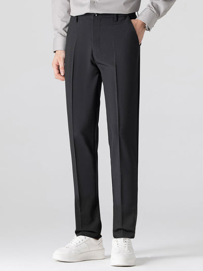 Enrique | GEOMETRIC JACQUARD POLO SHIRT & SLIM FIT TAPERED PANTS