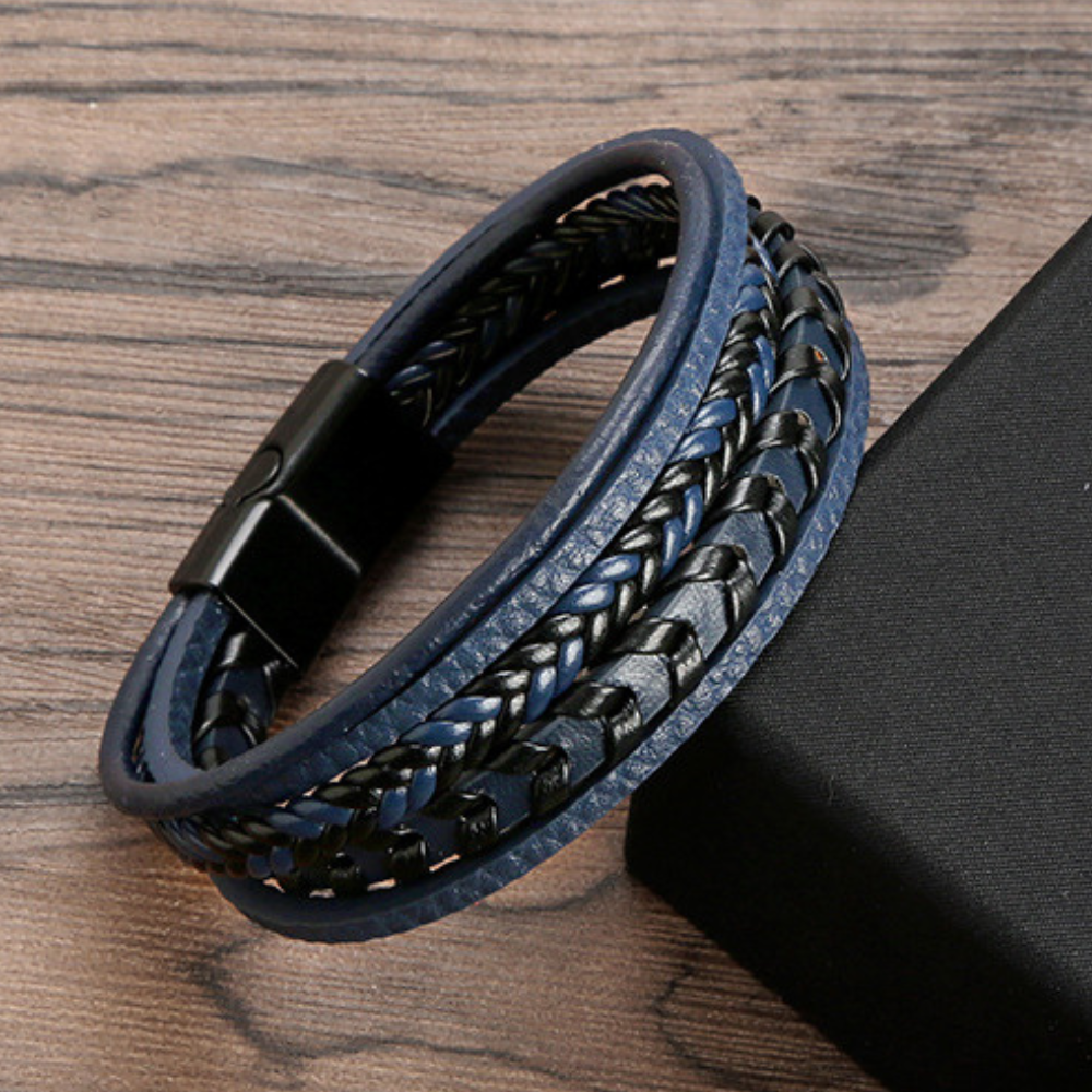 Russell | LUXURY LEATHER MEN'S BRACELET