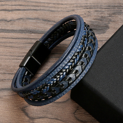 Russell | LUXURY LEATHER MEN'S BRACELET