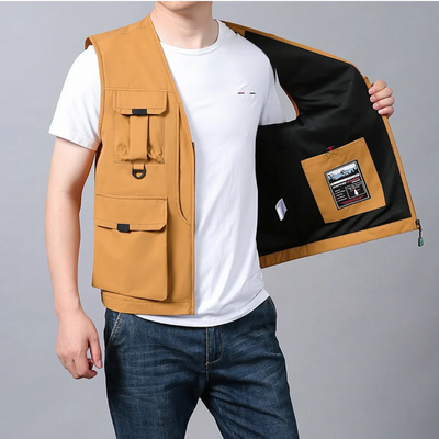 Saul | BREATHABLE MULTI-POCKET CARGO VEST