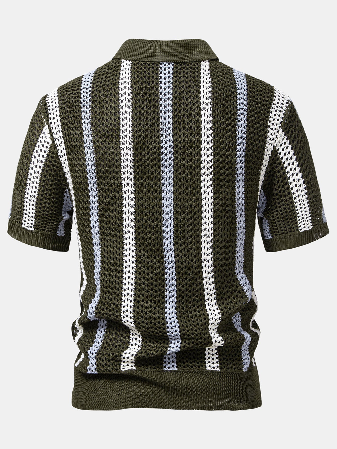 Edgar | CROCHET POLO & STRAIGHT LINEN PANTS