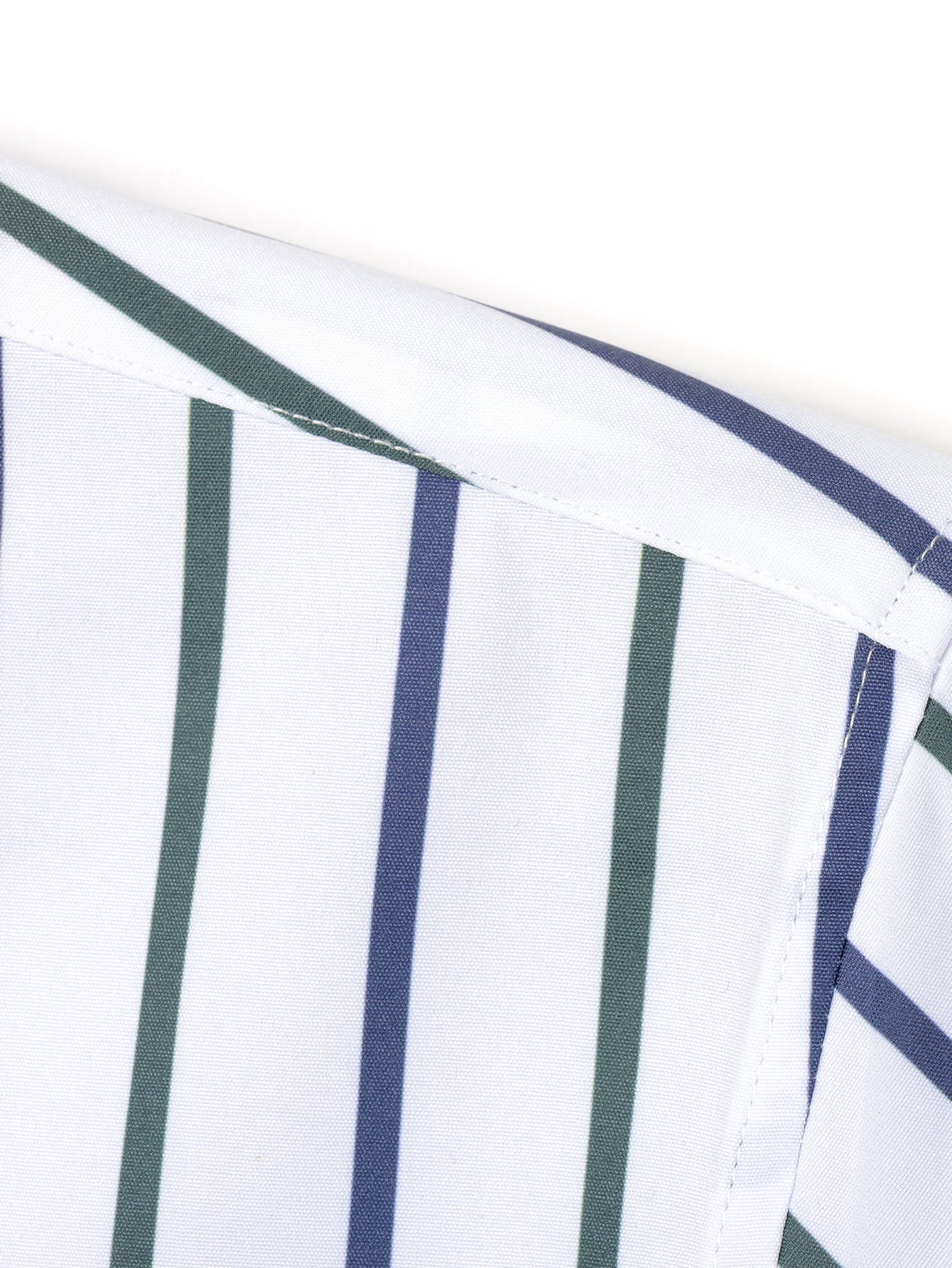 Orlando | STRIPED BUTTON-DOWN LONG-SLEEVE SHIRT & SLIM-FIT FLARED-LEG PANTS