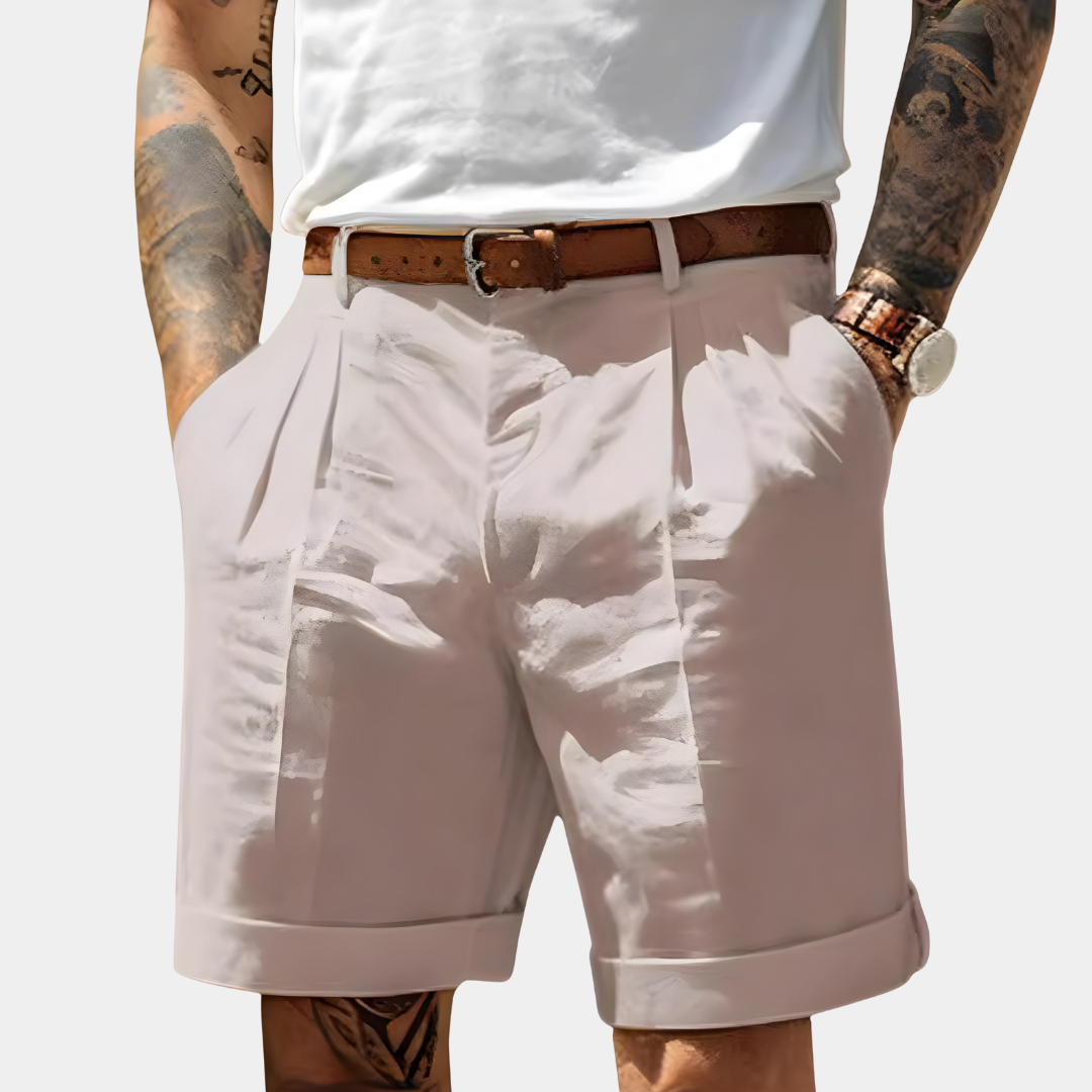 Ross | ELEGANT BERMUDA SHORTS IN BREATHABLE COTTON