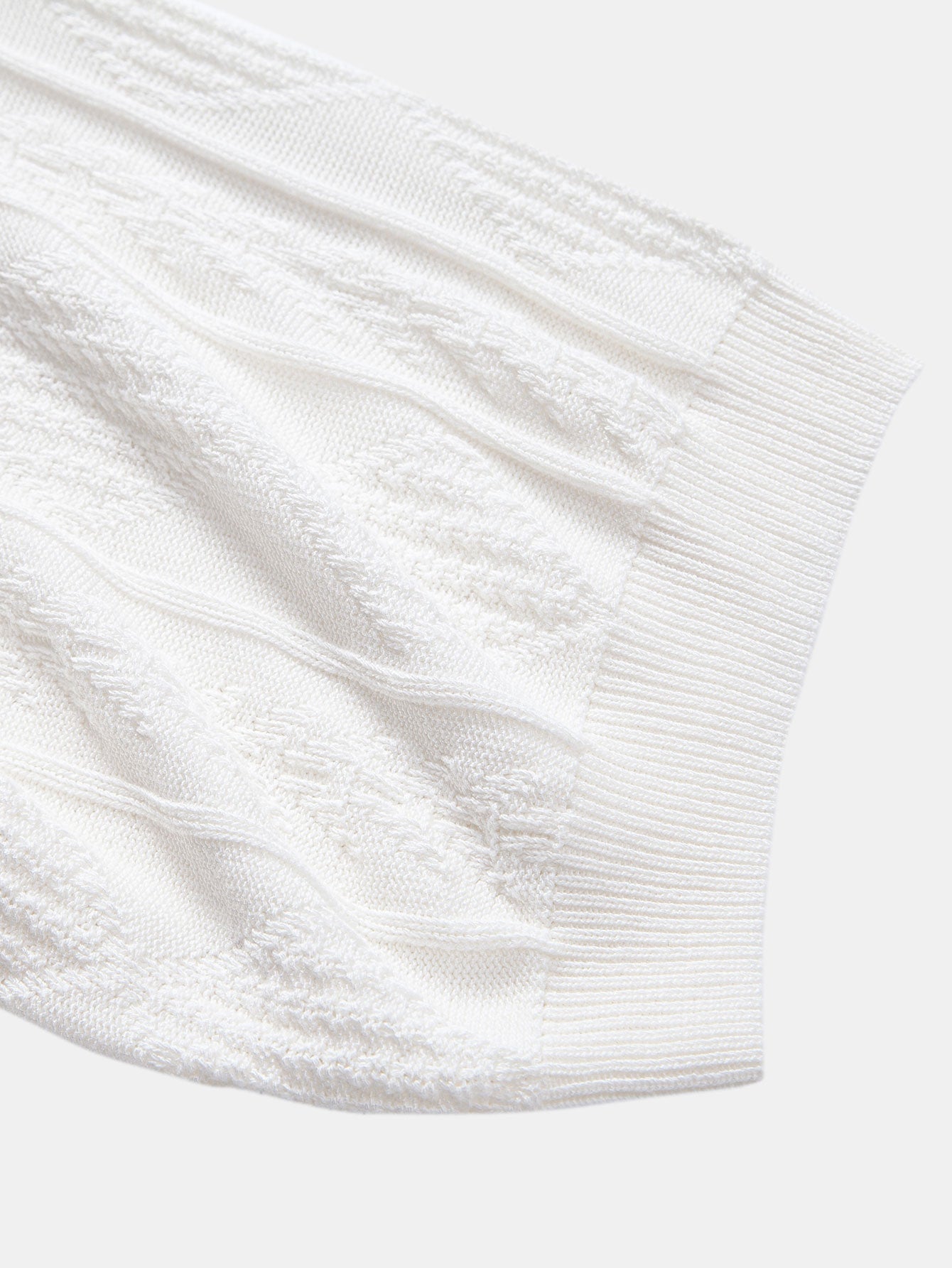 Enrique | GEOMETRIC JACQUARD POLO SHIRT & SLIM FIT TAPERED PANTS