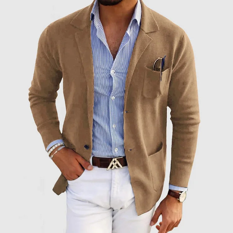 Roy | LUXURIOUS MEN'S BLAZER IN SOFT MATERIAL