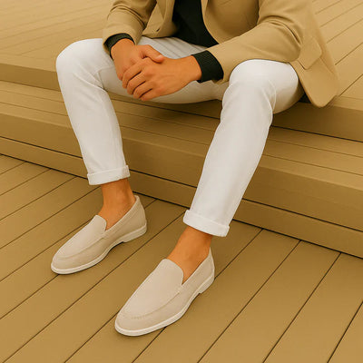 Noel | Elegant suede loafers