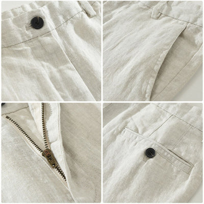 Bart | STRAIGHT LINEN PANTS