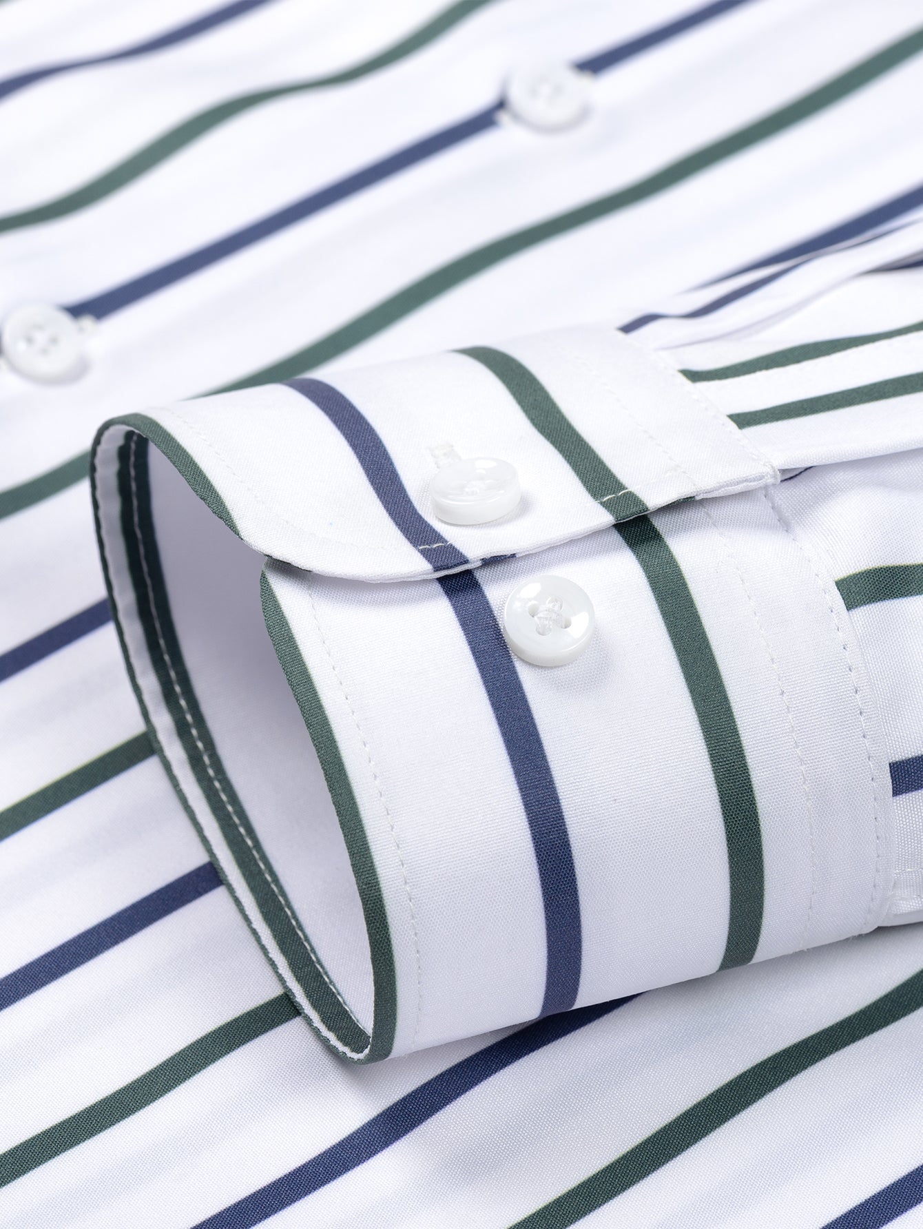 Noah | STRIPED LONG SLEEVE BUTTON-DOWN SHIRT