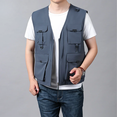 Saul | BREATHABLE MULTI-POCKET CARGO VEST