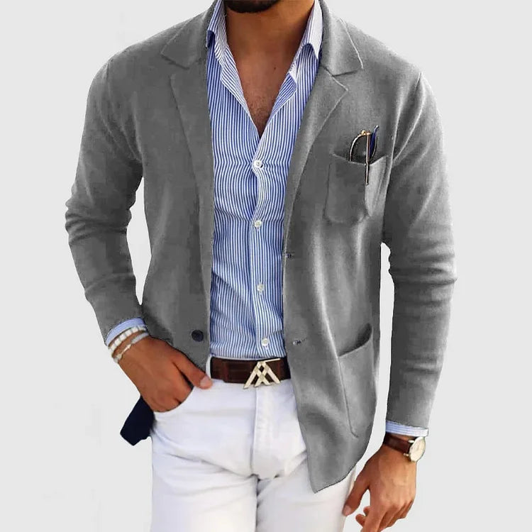 Roy | LUXURIOUS MEN'S BLAZER IN SOFT MATERIAL