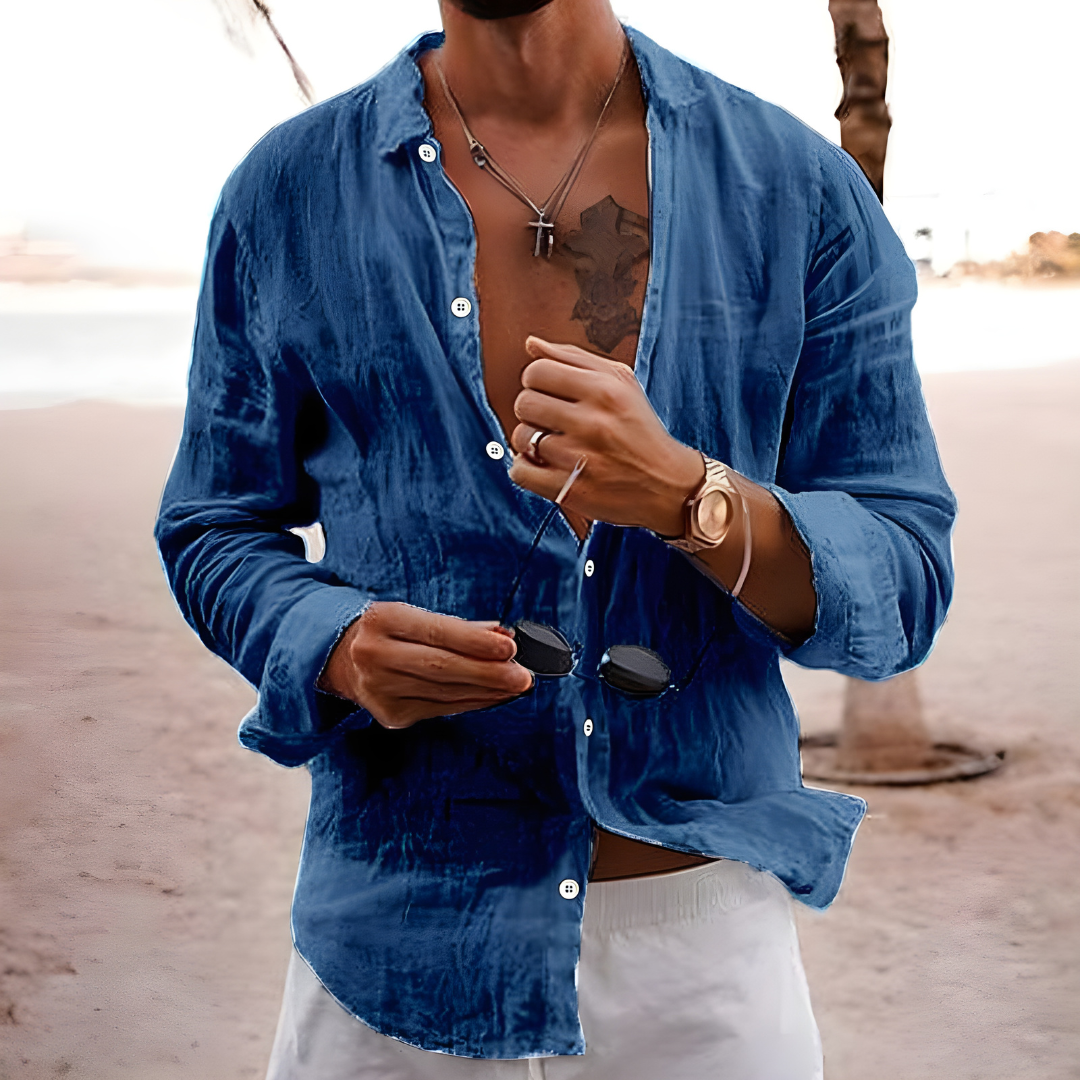 Phillip | NATURAL COTTON SUMMER SHIRT