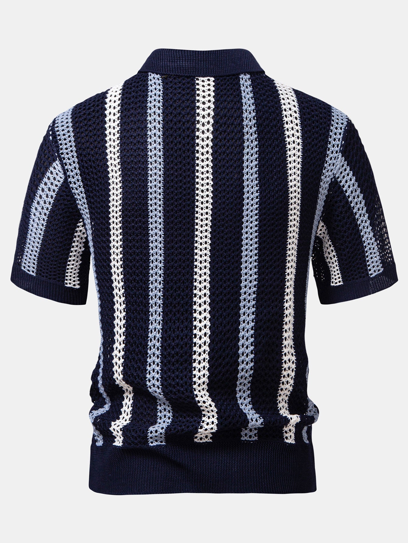Edgar | CROCHET POLO & STRAIGHT LINEN PANTS