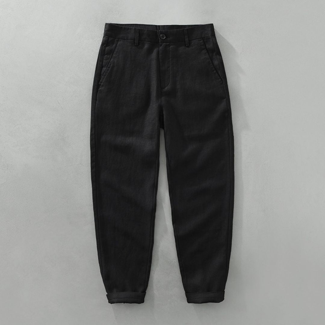 Bart | STRAIGHT LINEN PANTS