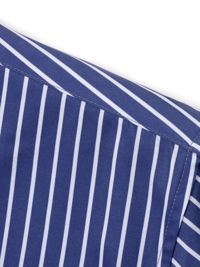 Nicholas | STRIPED LONG SLEEVE BUTTON-DOWN SHIRT