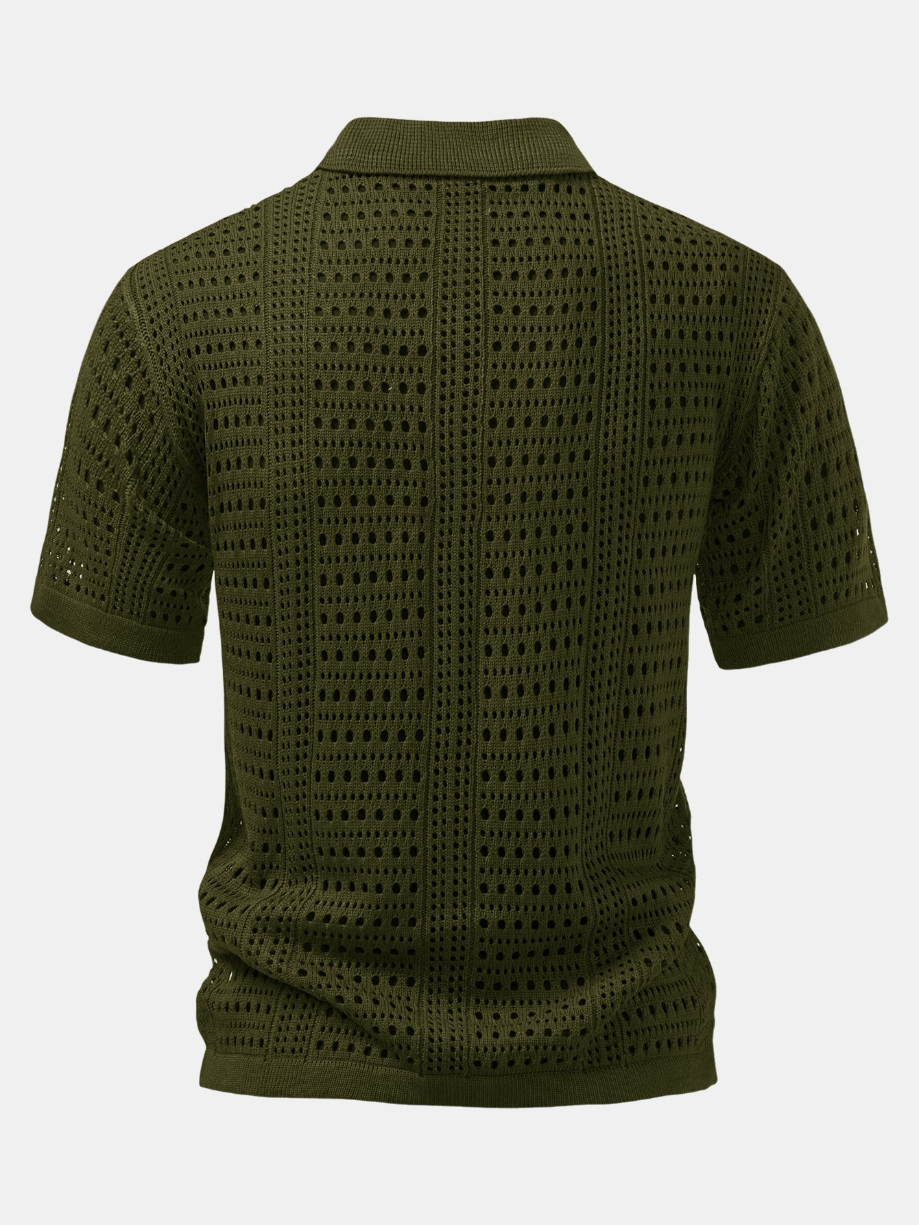 Dario | POLO WITH V IN CROCHET & PANTALONI IN LINO WITH GAMBA DRITTA
