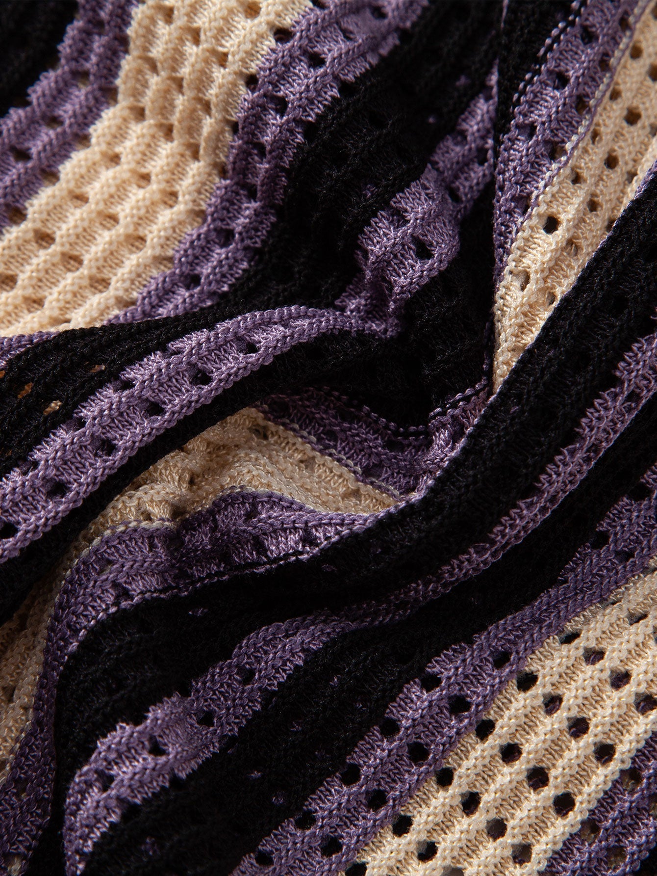 Patrick | STRIPED SHIRT WITH CROCHET EYELETS & STRAIGHT LEG LINEN PANTS