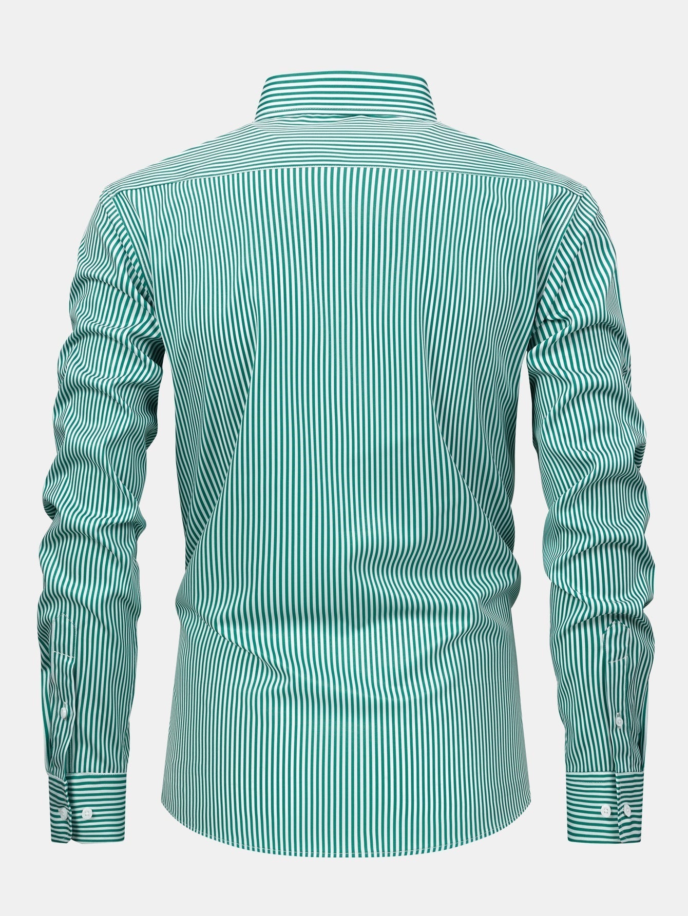 Nick | STRIPED LONG SLEEVE BUTTON-DOWN SHIRT