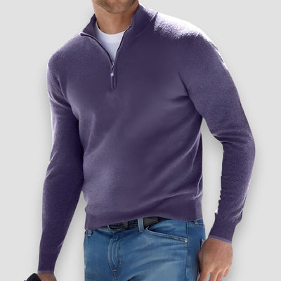 Ernie | Elegant Zip-Up Sweater