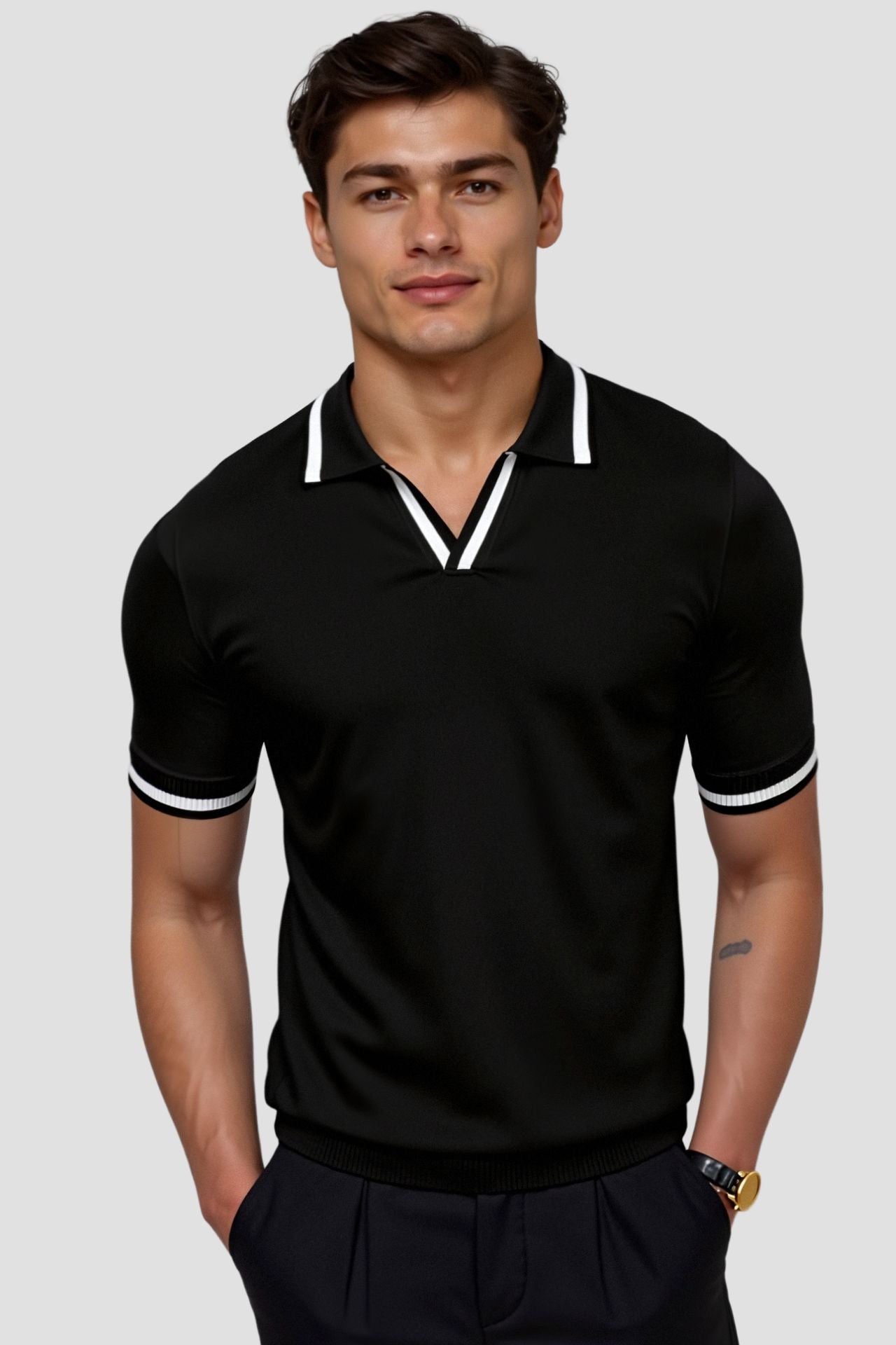 Saul | Sleeveless Polo Shirt