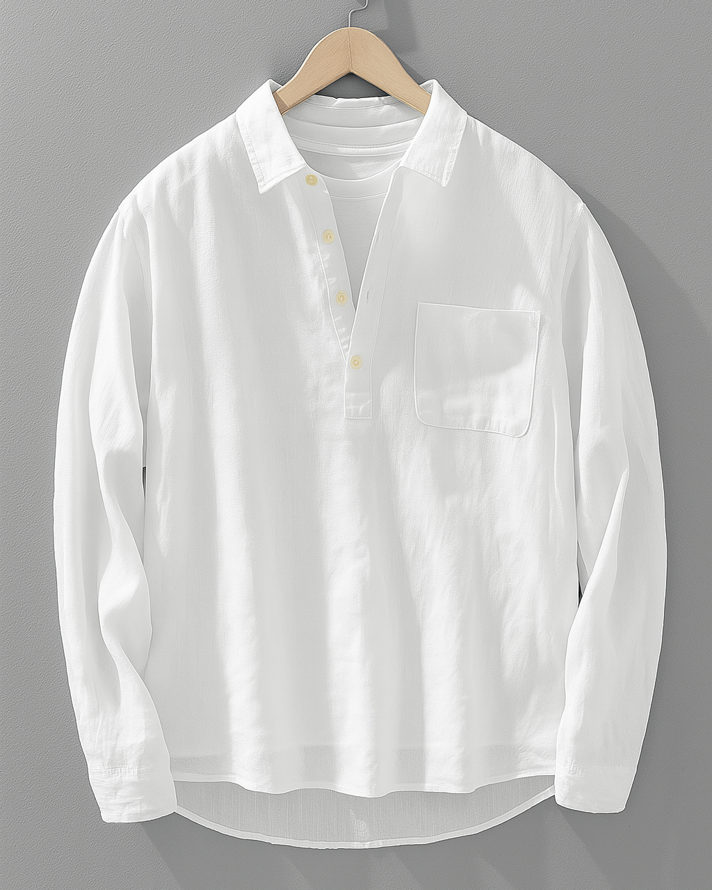 Tracey | COTTON-LINEN SHIRT