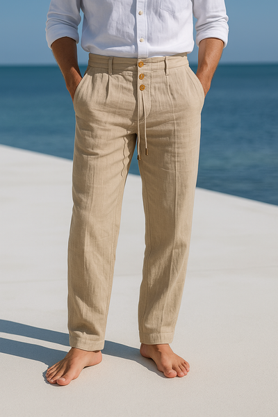 Willis | LIGHTWEIGHT LINEN SUMMER PANTS
