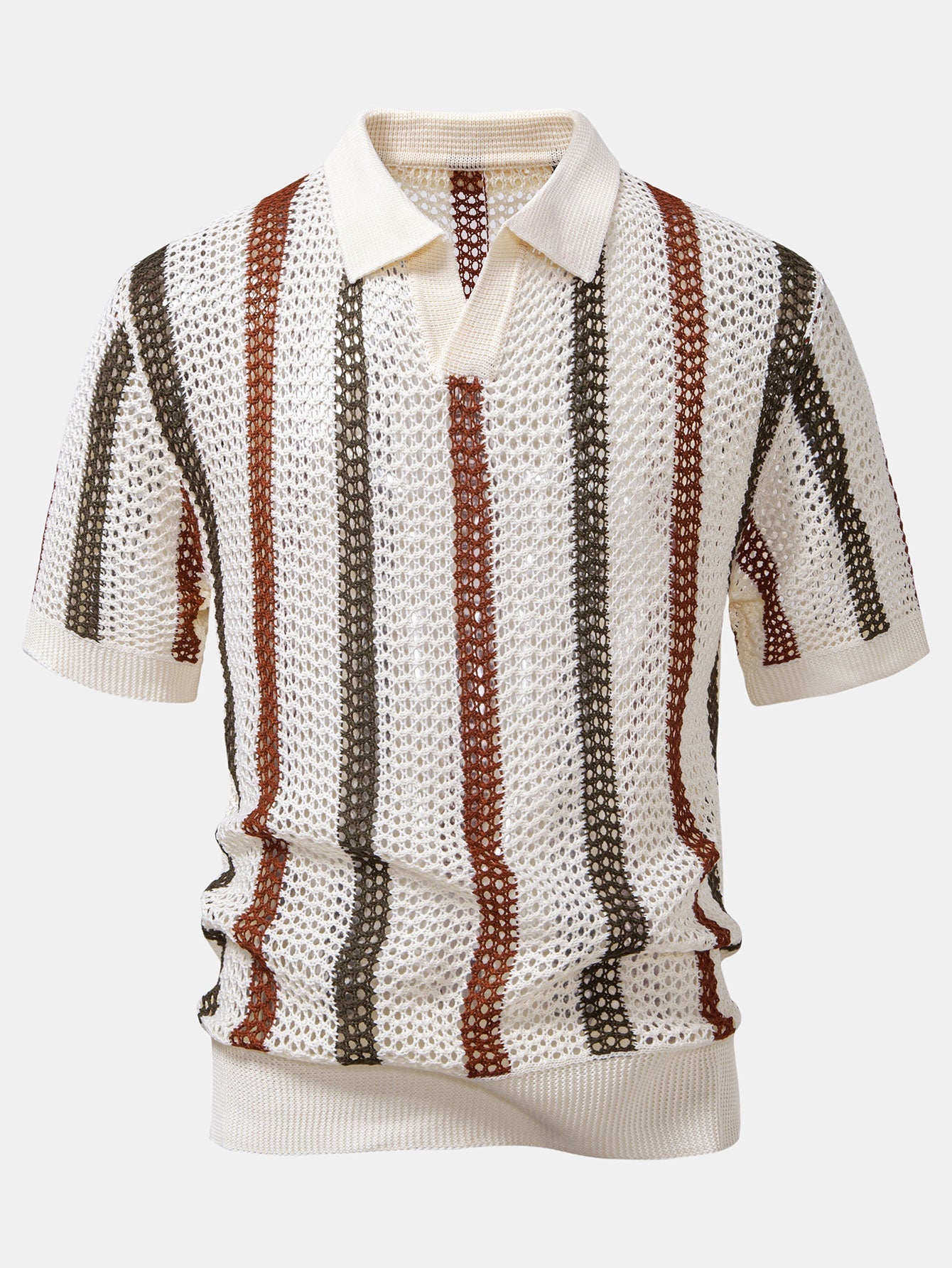 Edgar | CROCHET POLO & STRAIGHT LINEN PANTS