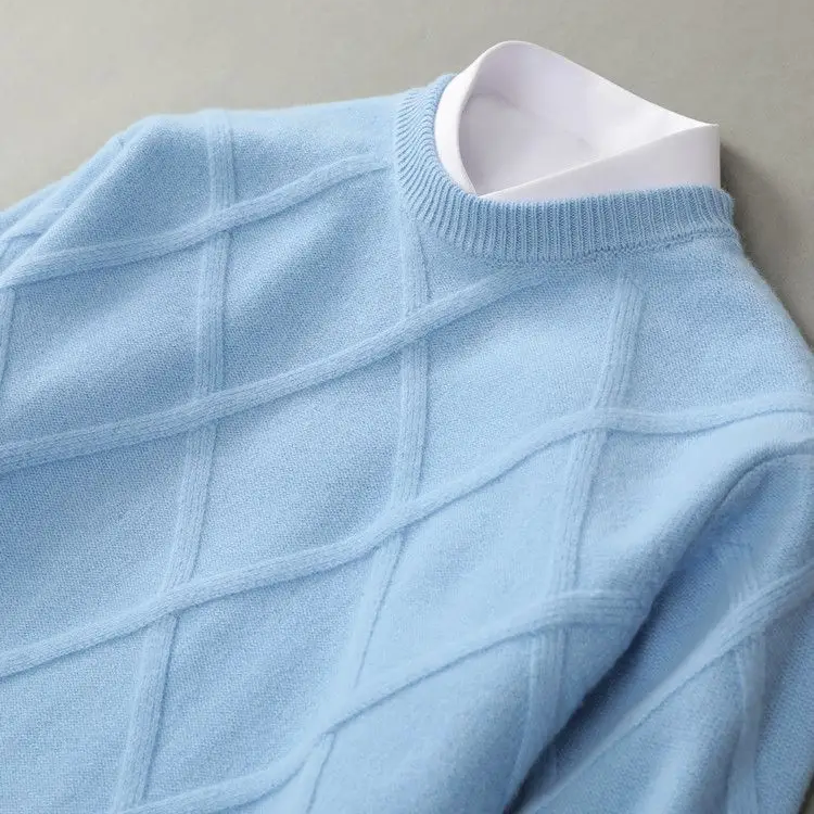 Chad | Argyle Cashmere Sweater