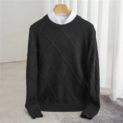 Chad | Argyle Cashmere Sweater