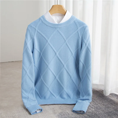 Chad | Argyle Cashmere Sweater